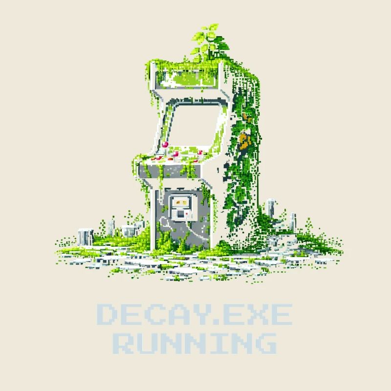 Verfall.exe läuft | Retro Arcade Dystopie 