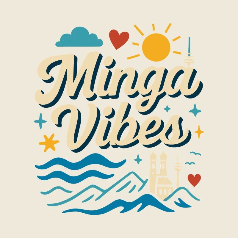 Minga Vibes München Skyline Design