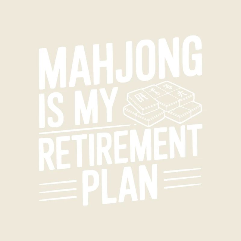 Le mahjong est mon plan de retraite