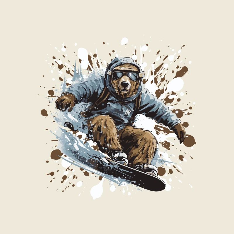 Ours Planche à neige