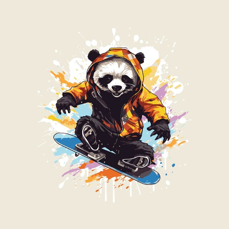 Panda Snowboard