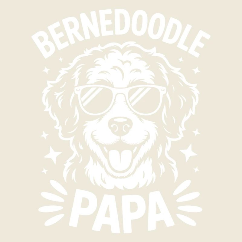 Bernedoodle dire papa blague Bernedoodle cadeau