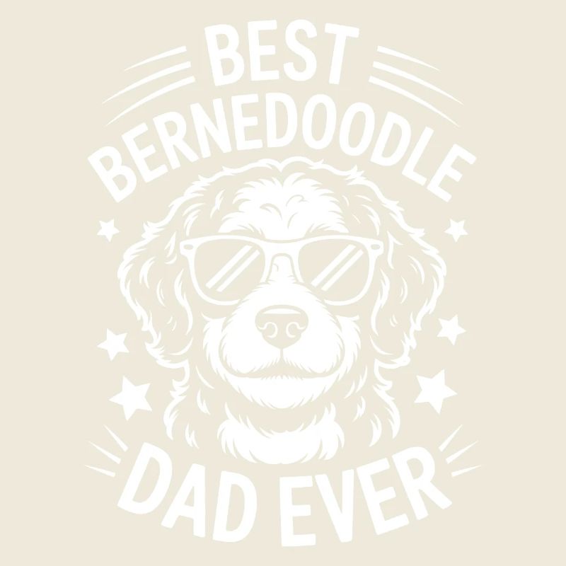 Bernedoodle dire papa blague Bernedoodle cadeau