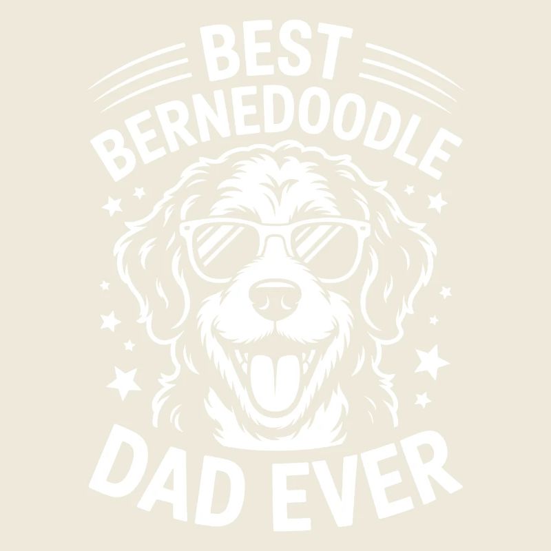 Bernedoodle dire papa blague Bernedoodle cadeau