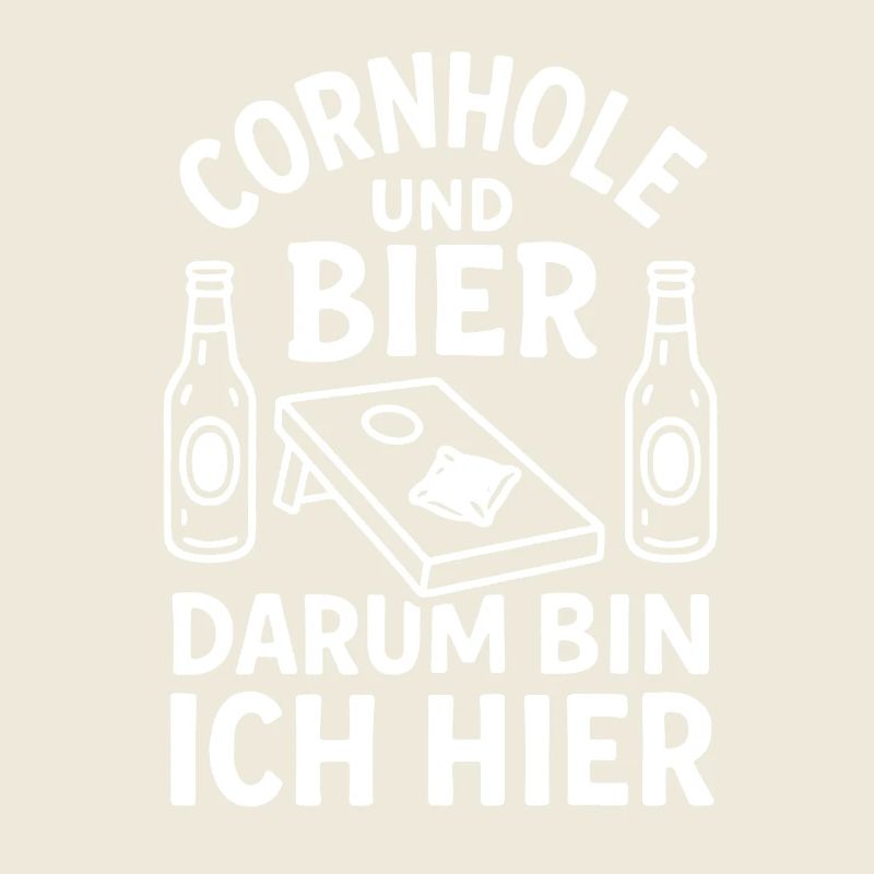 Cornhole und Bier - Darum bin ich hier