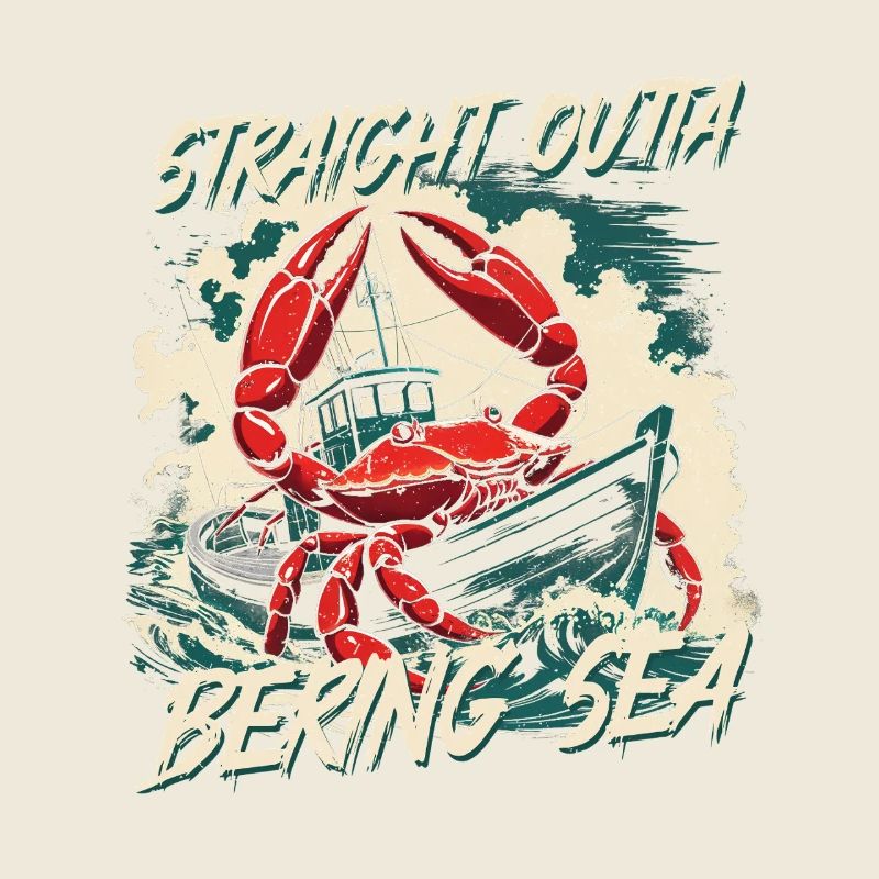 Crabe royal d’Alaska tout droit sorti de la mer de Béring