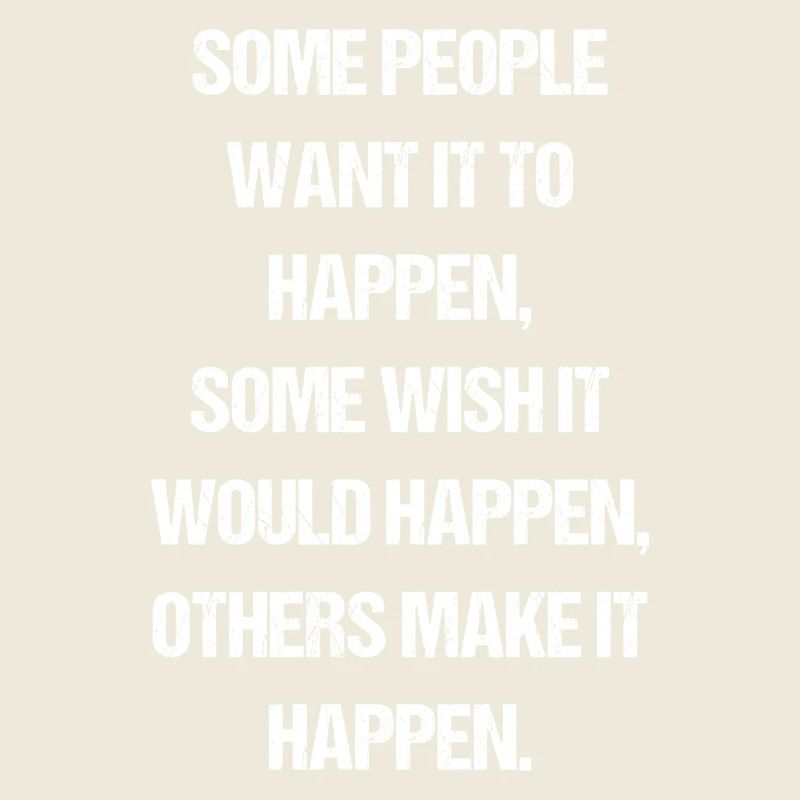 some people want it to happen some wish it would