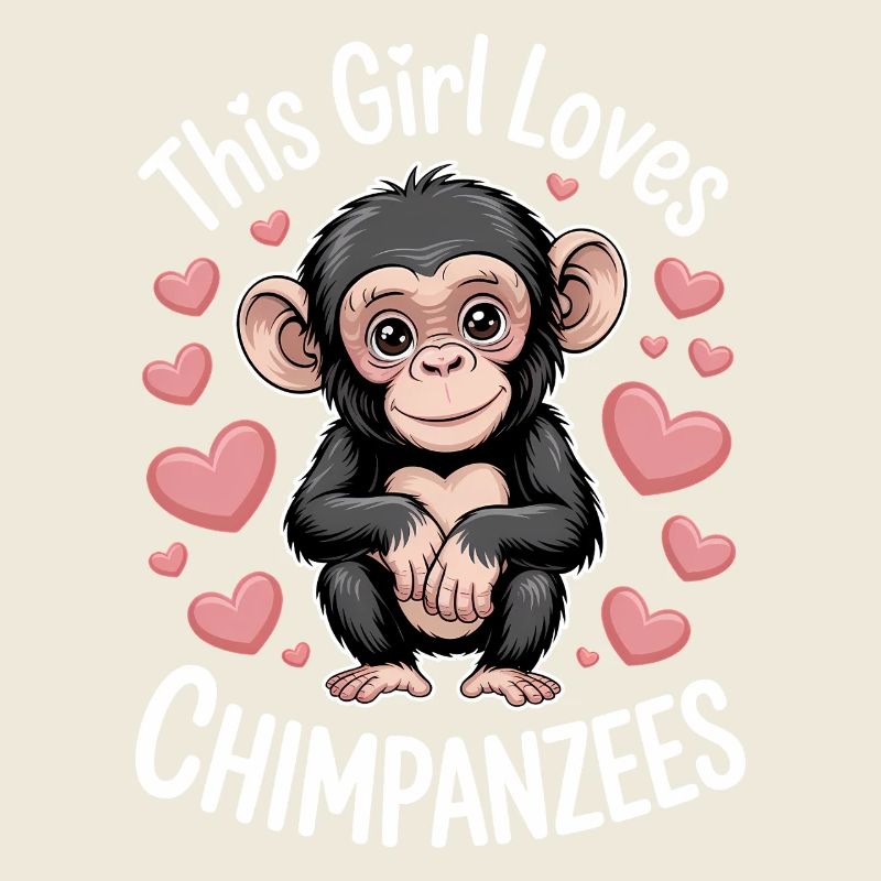 Chimpanzé disant singe drôle chimpanzé cadeau