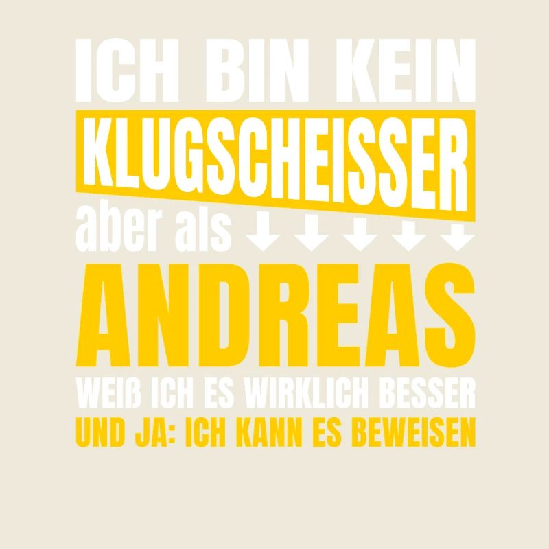 Ich bin kein Klugscheisser Andreas