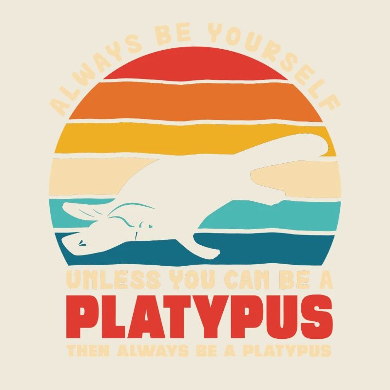 Platypus Motiv Selbstsein