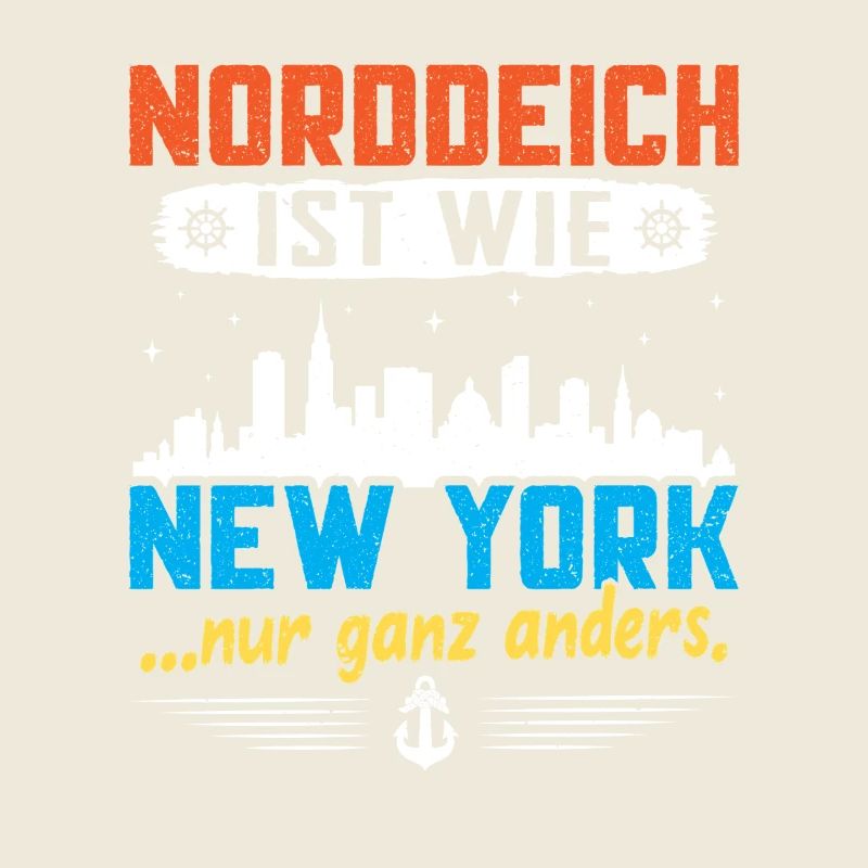 Norddeich, c'est comme New York, mais complètement différent.
