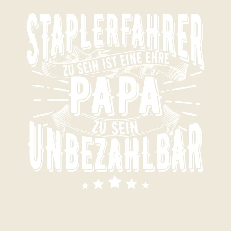 Staplerfahrer Papa
