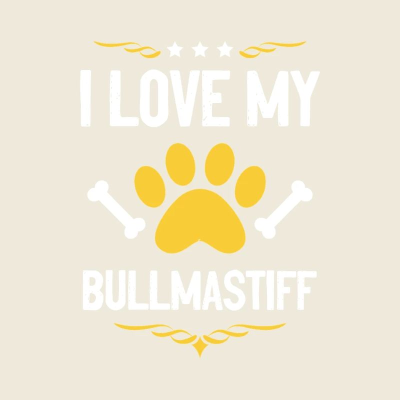 Ich liebe Bullmastiff