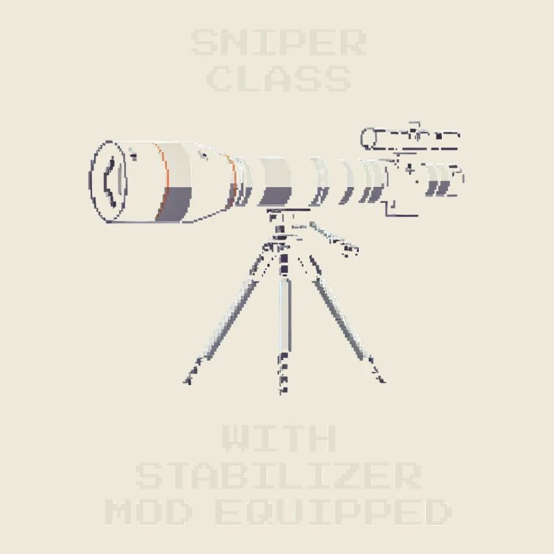 Sniper-Klasse | Teleobjektiv mit Stabi