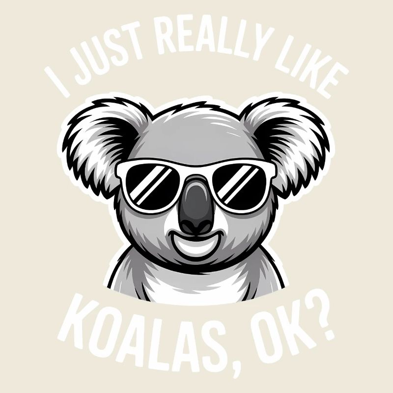Koala Disant Koalas Drôle Koala Cadeau