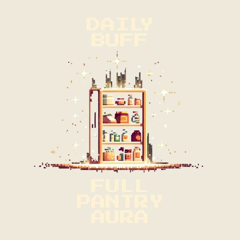 Garde-manger complet | Pixel Art