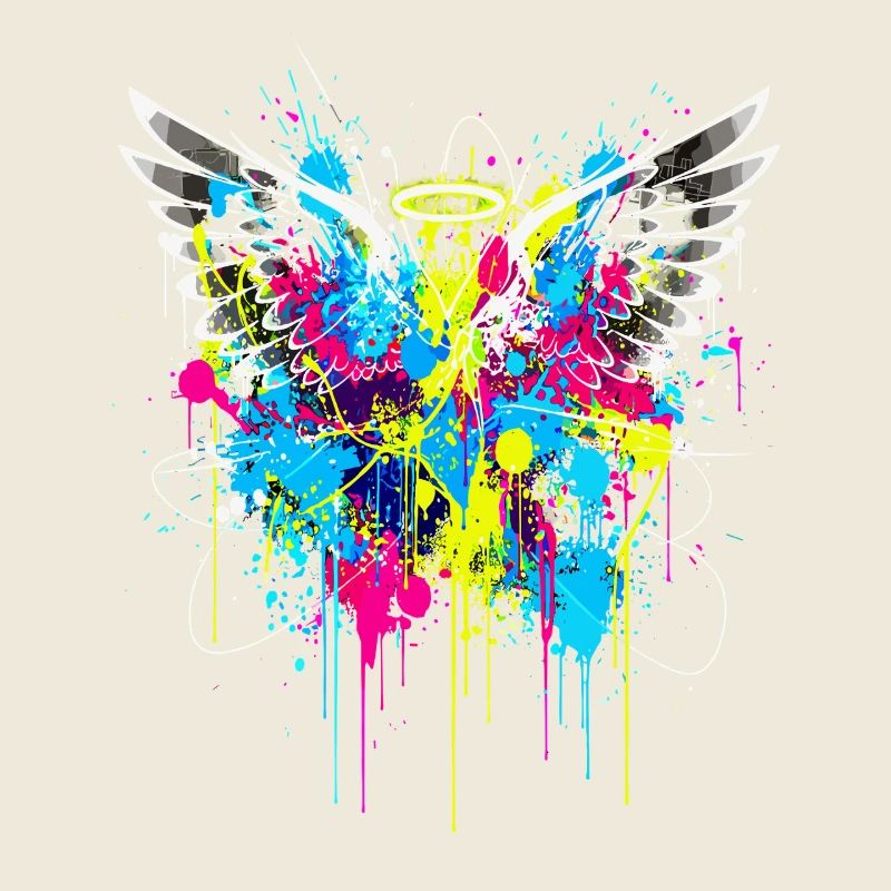 AILES D’ANGE URBAIN SPLASH Art du graffiti