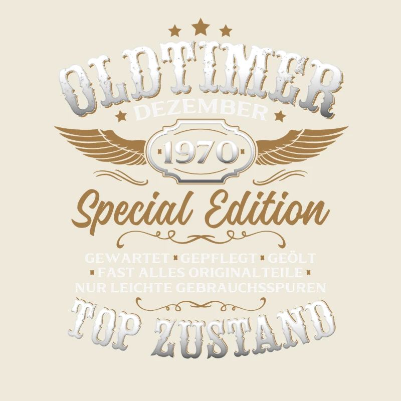 55. Geburtstag Geschenk Oldtimer Dezember 1970
