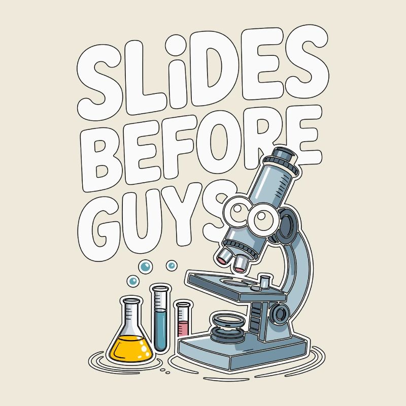 Lab Technician Slides Before Guys Laboratory Work