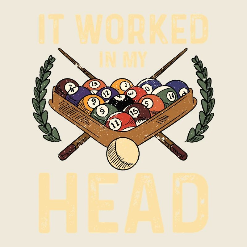 Head Has Pool Humor