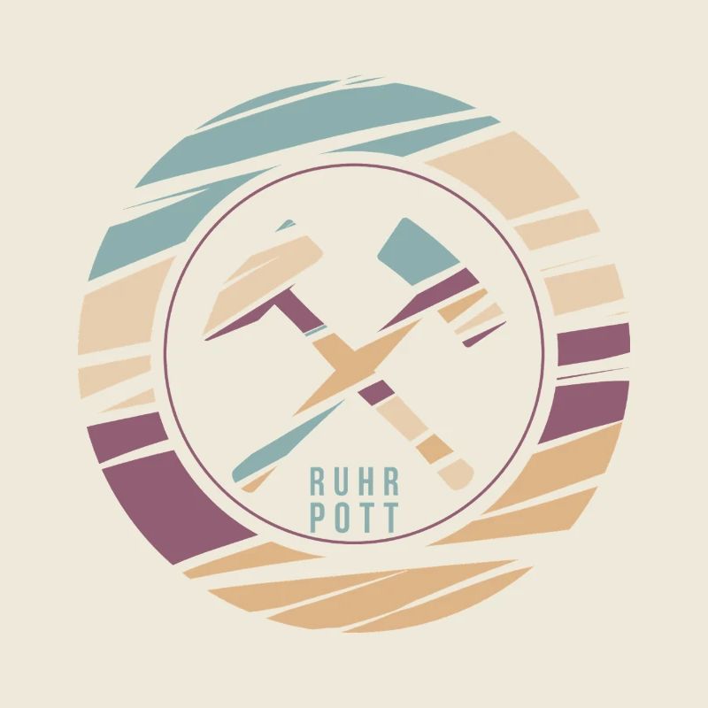 RuhrPott Retro Logo Print