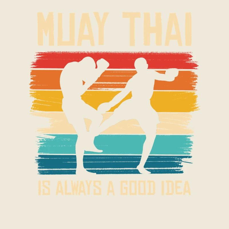 Muay Thai Retro Fight Vibe