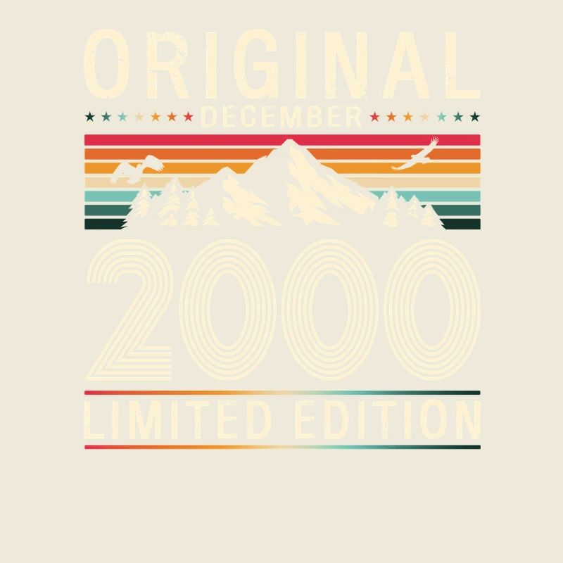 25e anniversaire Original Décembre Année 2000