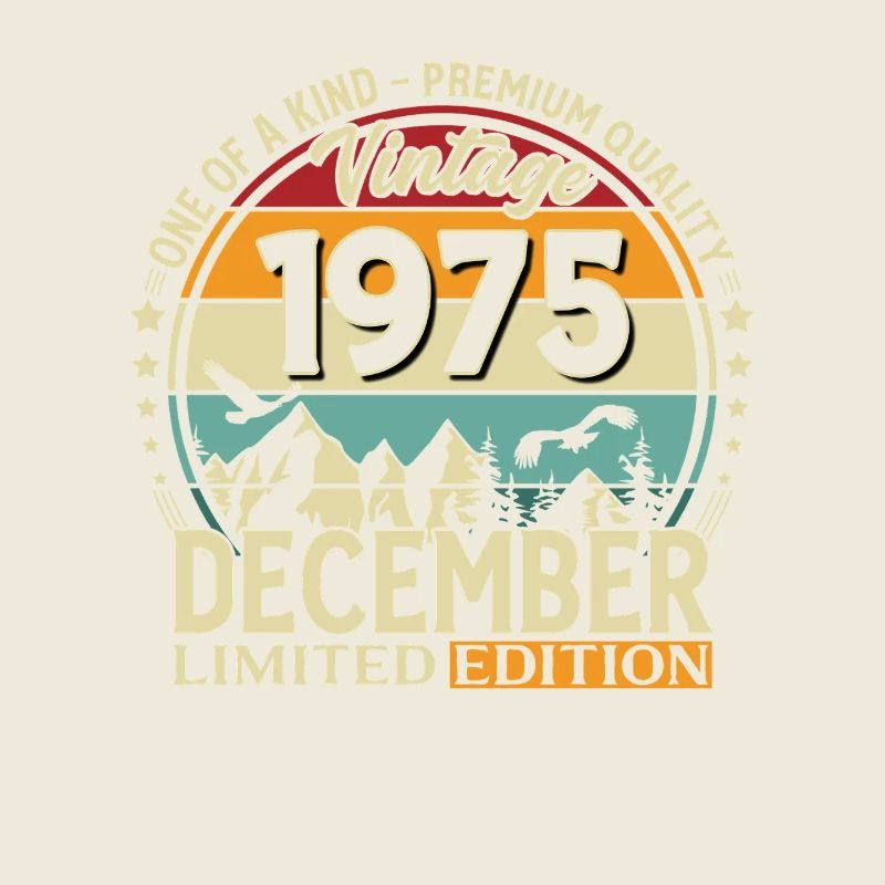 50e anniversaire Millésime décembre 1975