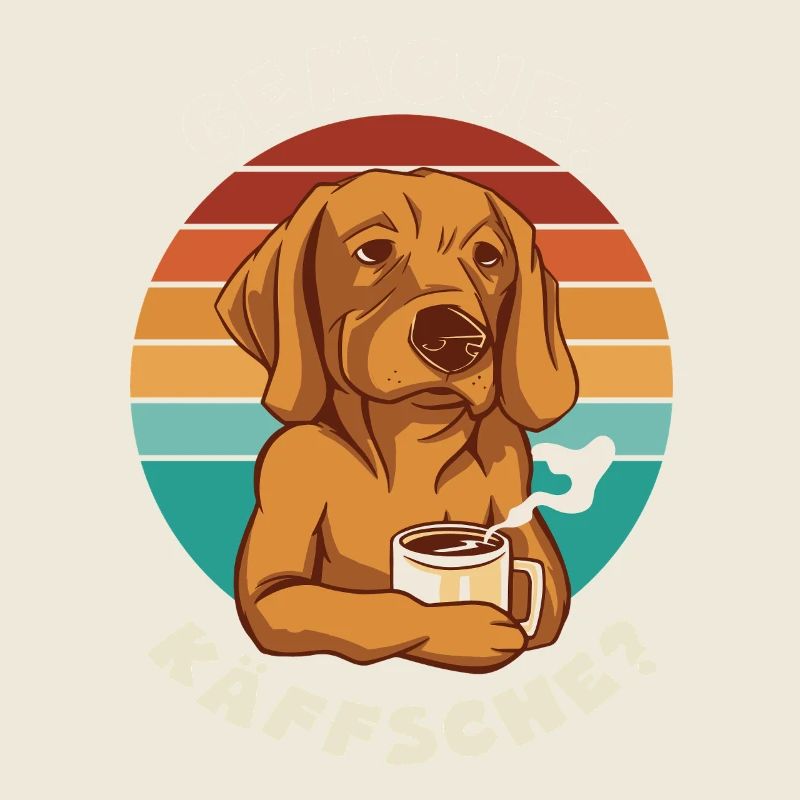 Hessen Humor Kaffee Hund GEMOJE KÄFFSCHE Hessisch