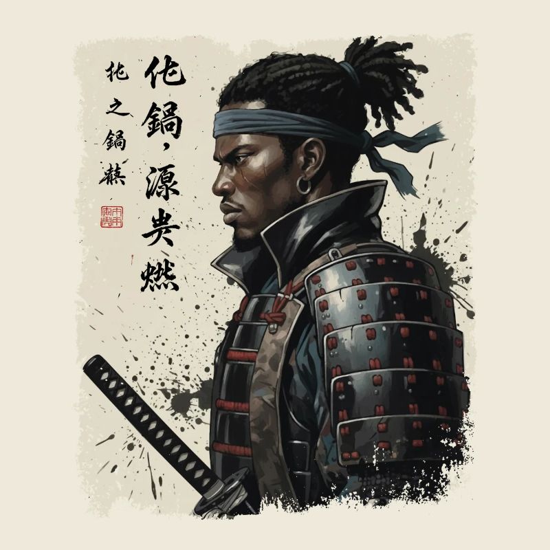 Afro American Samurai – African Roots Pride