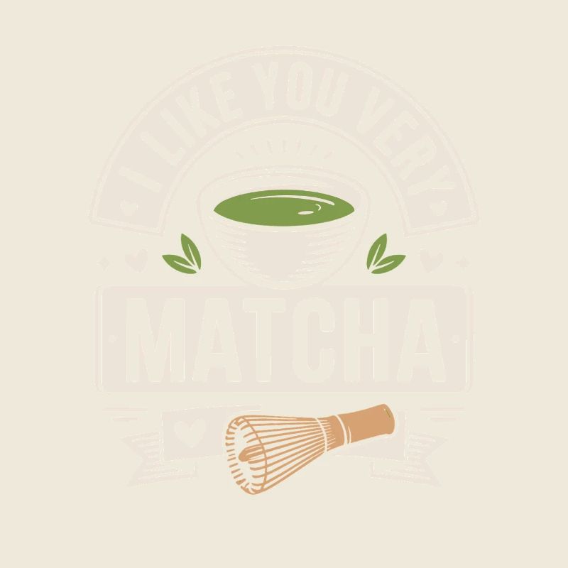 Thé matcha dit thé vert comme toi, très matcha