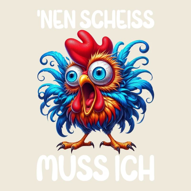 Je dois baiser l’humour sarcasme de poule