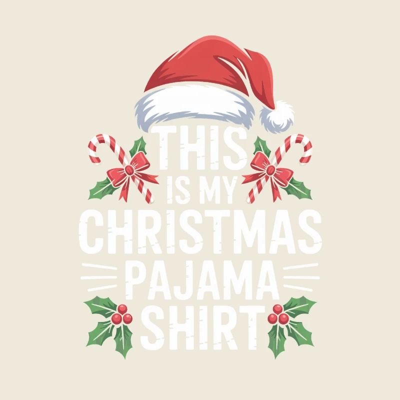 This Christmas Pajama Shirt