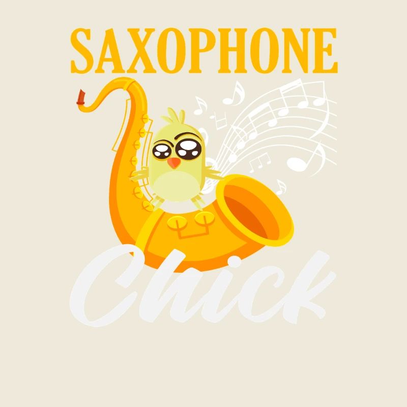 Saxophone Chick Saxophoniste Drôle