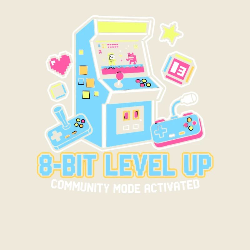 8-Bit LEVEL Arcade Retro Gaming Community
