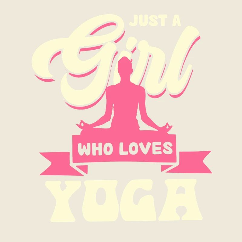 Fille passionnée de yoga