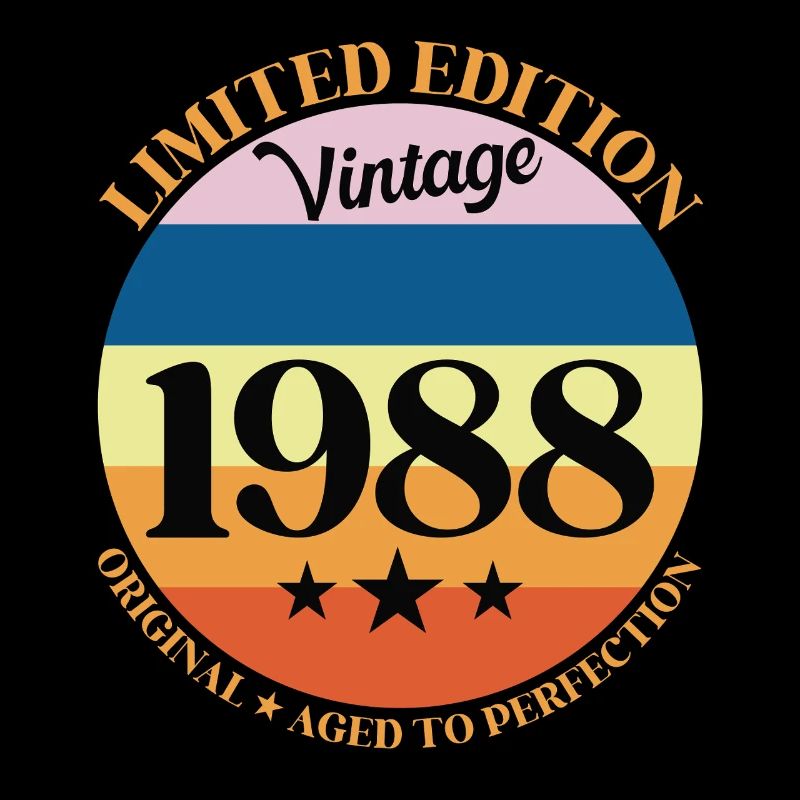 1988 Vintage Geburtstagsgeschenk 88 Geburtstag