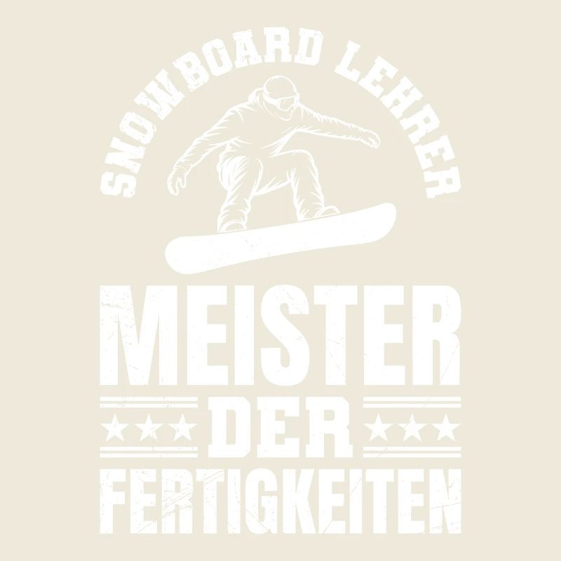 Snowboarder SNOWBOARD LEHRER MEISTERDER