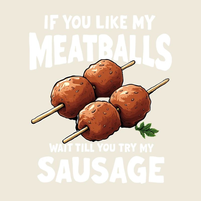 Fleischbällchen Spießwitz Spruch