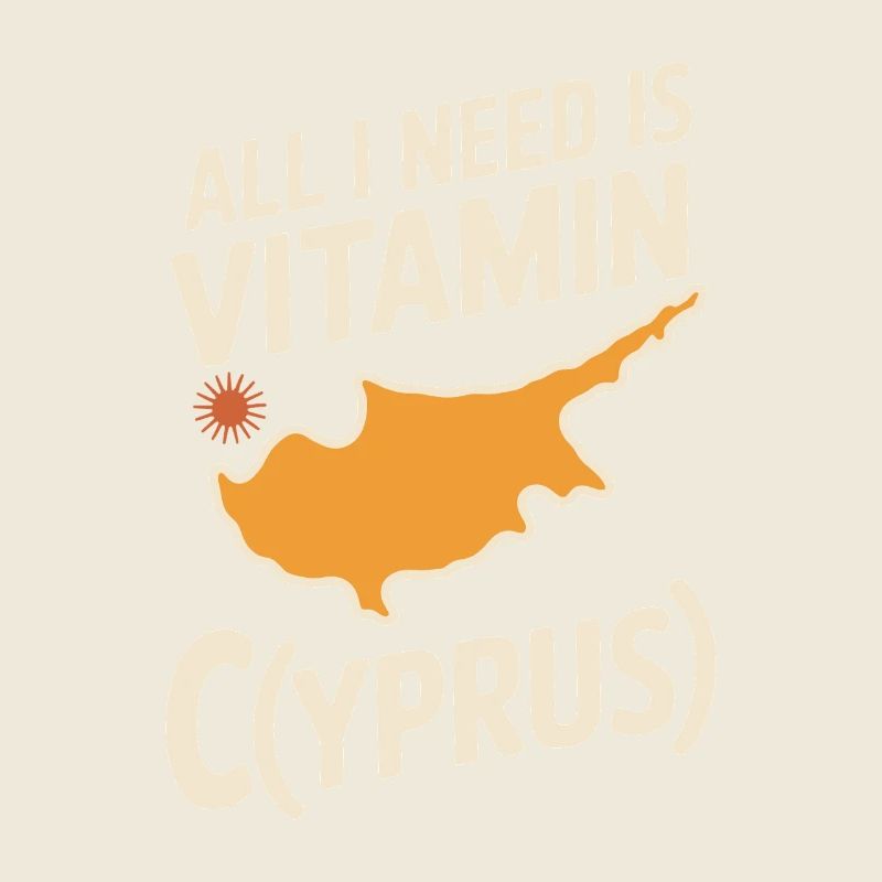 Chypre Tout ce dont j’ai besoin, c’est de vitamines Chypre Drapeau chypriote