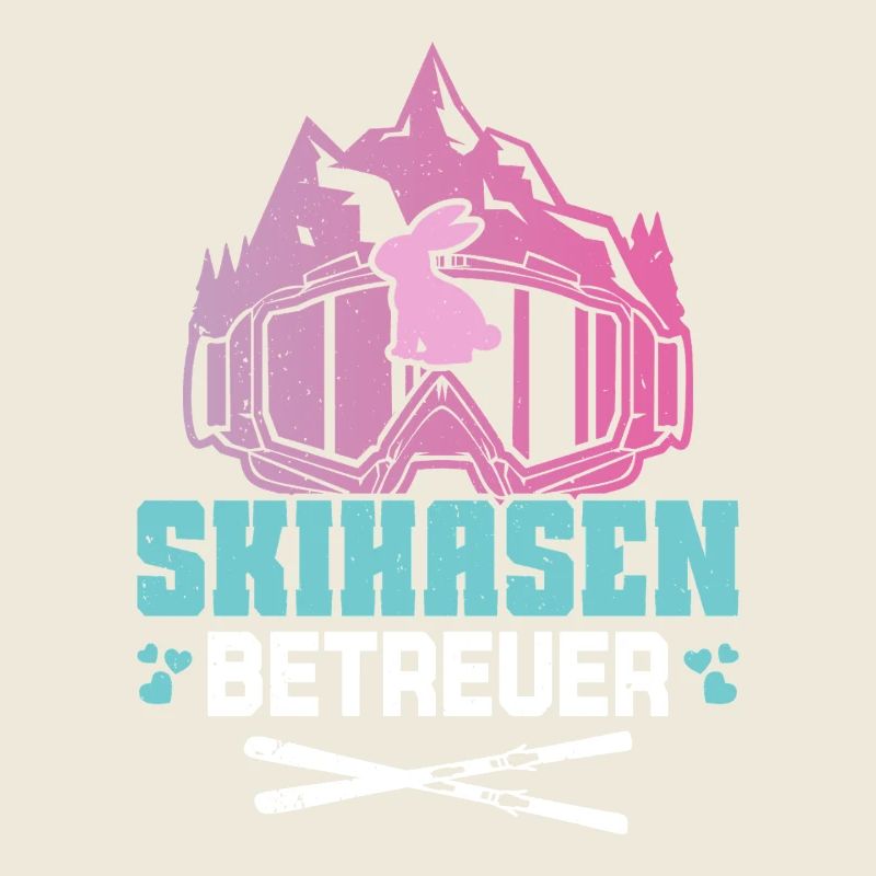 Ski Instructor SKI BUNNY SUPERVISOR Skiing Fun