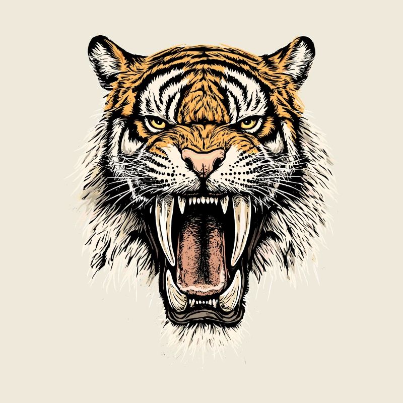 Saber-toothed tiger Smilodon Big cat Sabertooth tiger