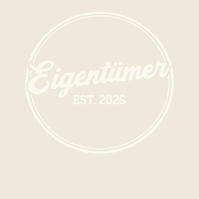 Eigentümer Est. 2026 – Stolzer Besitzer Retro