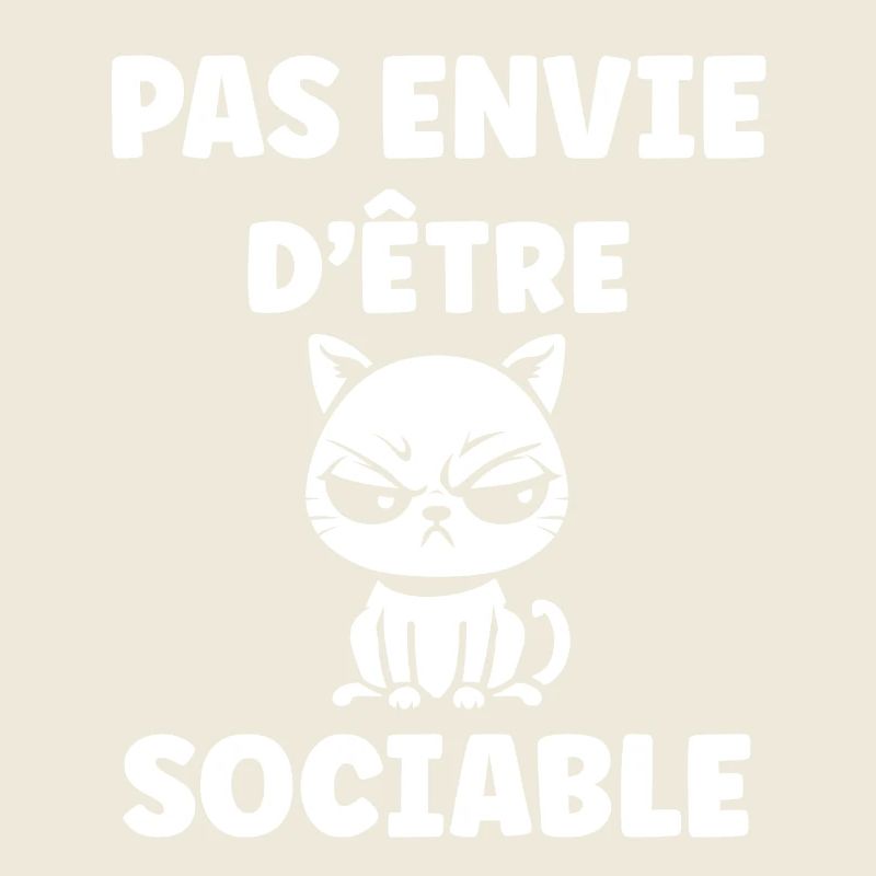 Nicht gesellig sein wollen — Katze