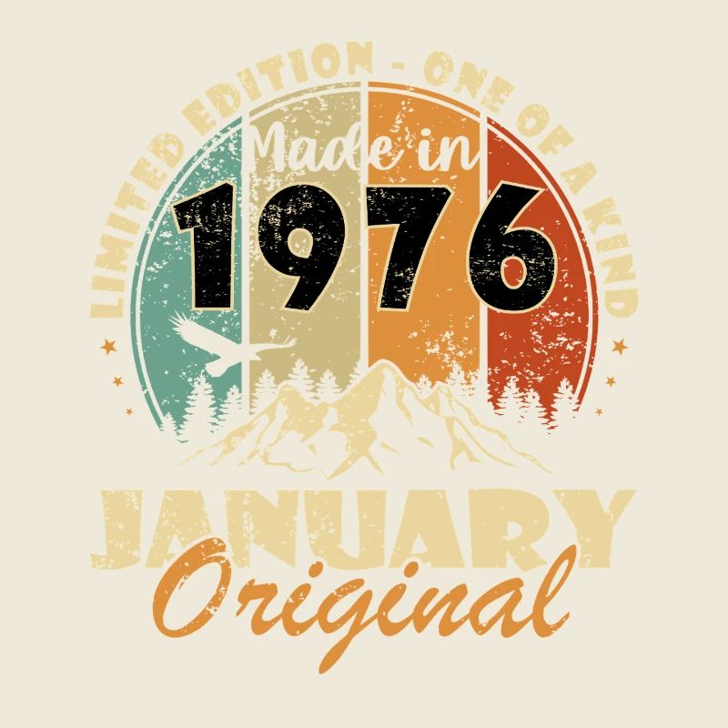 Janvier 1976 Millésime Original