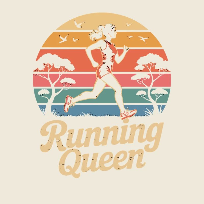 Running Queen Jogger Runner Women's Run