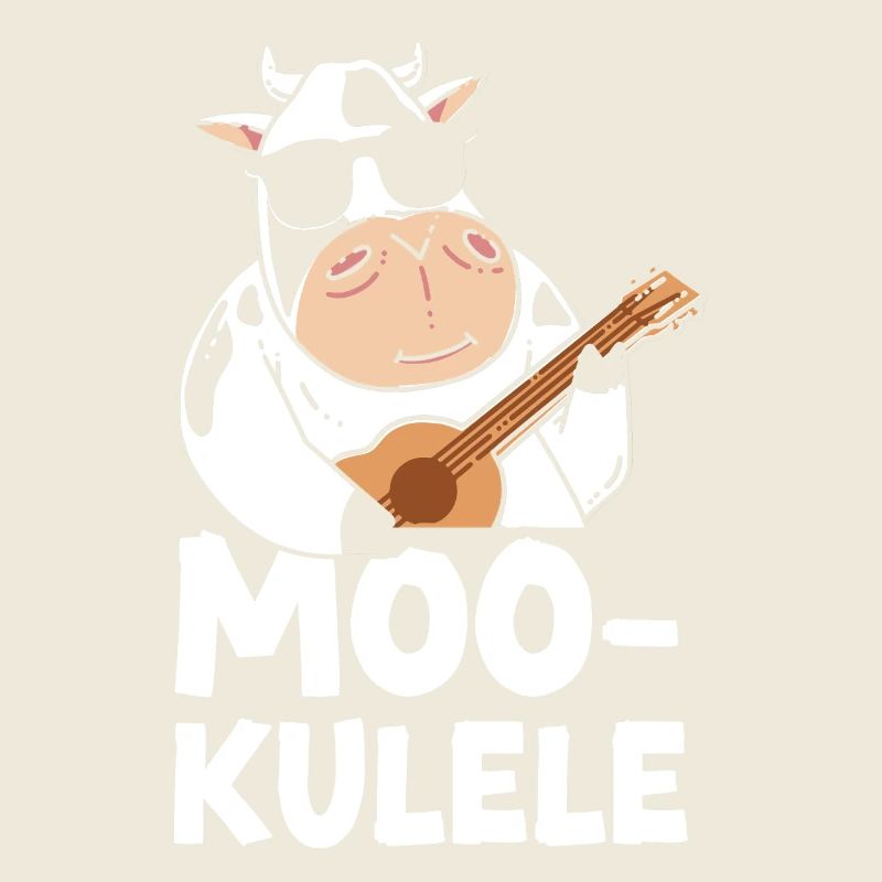 Hawaiian Ukulele Uke Cow Pun