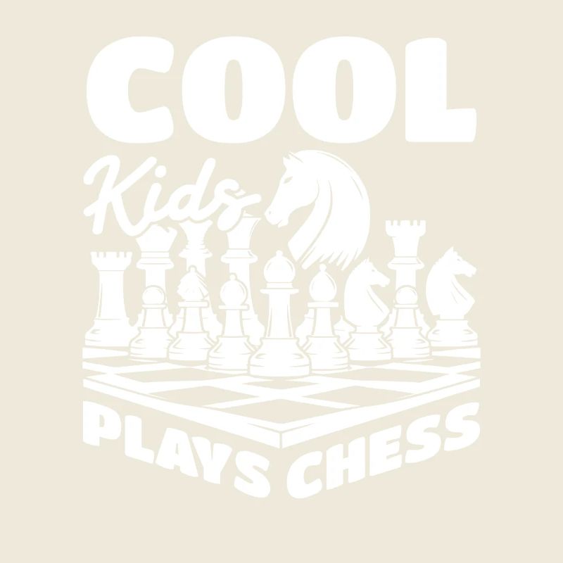 Cool kids playing chess