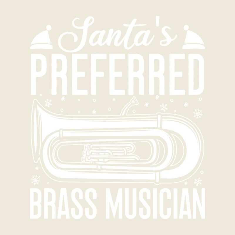 Baritone Player Santa ́s Preferred Brass Musician