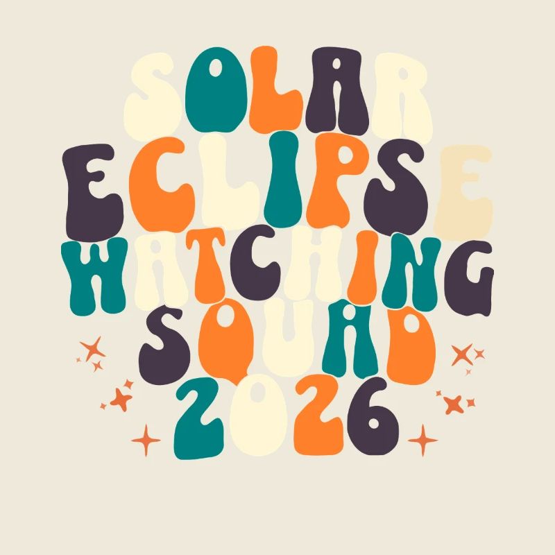 Solar Eclipse Watching Squad 2026